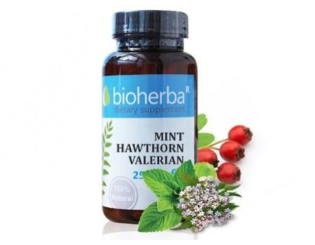 MINT HAWTHORN VALERIAN 30 tablets